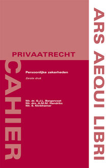 Juridische Uitgeverij Ars Aequi Ars Aequi Cahiers - Privaatrecht  -   Persoonlijke zekerheden