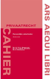 Juridische Uitgeverij Ars Aequi Ars Aequi Cahiers - Privaatrecht  -   Persoonlijke zekerheden