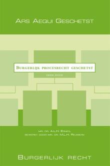 Juridische Uitgeverij Ars Aequi Burgerlijk procesrecht geschetst - Boek A.L.H. Ernes (9069167646)