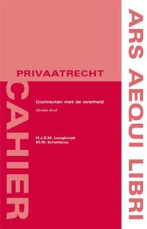 Juridische Uitgeverij Ars Aequi Contracten met de overheid - Boek Jeroen Langbroek (9069168170)