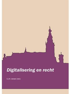 Juridische Uitgeverij Ars Aequi Digitalisering En Recht - Law Extra - Corjo Jansen