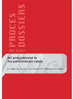 Juridische Uitgeverij Ars Aequi Fiscaal Procesdossier - Ars Aequi Procesdossiers - De Bont Advocaten