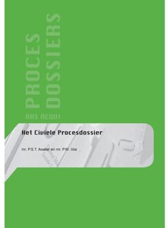 Juridische Uitgeverij Ars Aequi Het Civiele Procesdossier - Ars Aequi Procesdossiers - Petra Vos