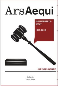 Juridische Uitgeverij Ars Aequi Jurisprudentie Faillissementsrecht 1975-2018 - Ars