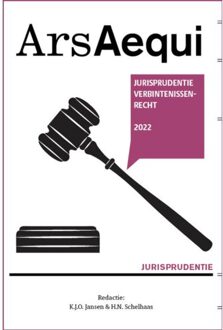 Juridische Uitgeverij Ars Aequi Jurisprudentie Verbintenissenrecht / 2022 - Ars Aequi Jurisprudentie