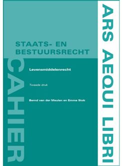 Juridische Uitgeverij Ars Aequi Levensmiddelenrecht - Ars Aequi Cahiers - Privaatrecht - Bernd van der Meulen