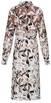 Jurk bibian sahara/sand - maat XL Veelkleurig