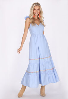 Jurk Dames blauw - maat