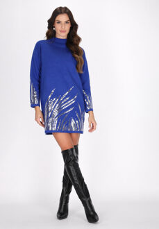 jurk Dames blauw - maat