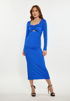 Jurk Dames KONING BLAUW - maat