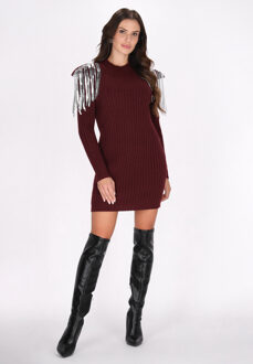 Jurk Dames pruim Violet