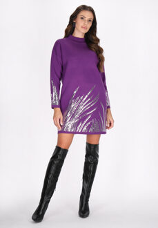 jurk Dames violet - maat