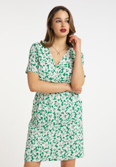 jurk met bloemenpatroon tylin Groen