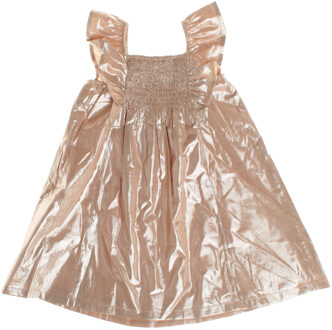 Jurk met brede banden 663128 meisje Goud - 18-24M