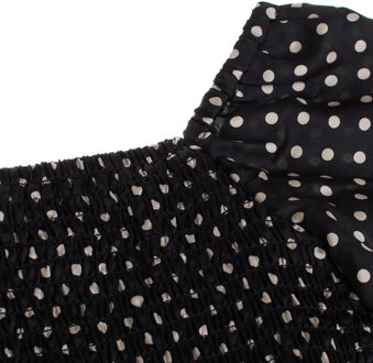 Jurk met lange mouwen 786797 meisje - maat Zwart