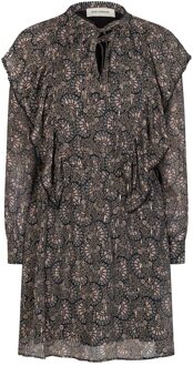 Jurk met print Tamira  zwart - S,M,L,