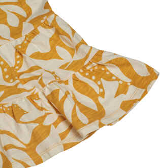 Jurk met riempjes voor babymeisjes 663791 Geel