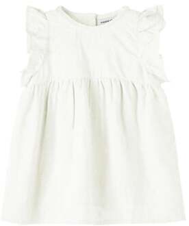 Jurk Nbfdeliner B right White Wit - 74