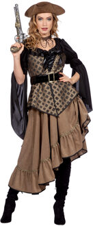 Jurk Piraat Taupe Luxe Bruin - Kastanje