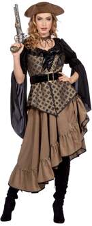 Jurk Piraat Taupe Luxe Bruin - Kastanje