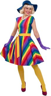 Jurk Regenboog Roxy Multikleur - Print