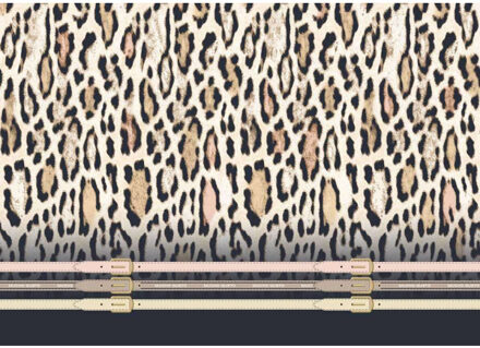 Jurk san rafael luipaardprint met riemen Veelkleurig - XS