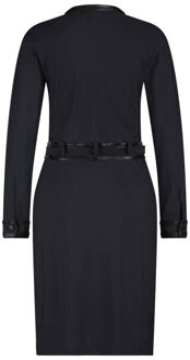 Jurk w25/225/02/001 Zwart - XXL