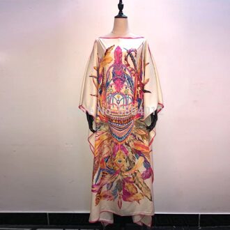 Jurken Voor Vrouwen Losse Jurk Batwing Maxi Lange Femme Vestidos Zomer Herfst Partij Elegante Jurk 2