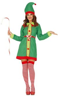 Jurkje Kerstelf Rood - Zalm, Groen