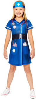 Jurkje Verpleegster Kind Blauw