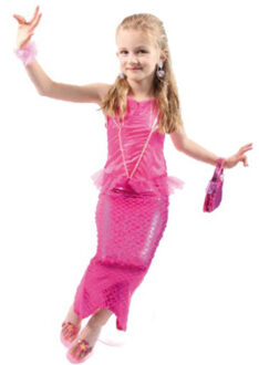 Jurkje Zeemeermin Roze 3-6 Jaar