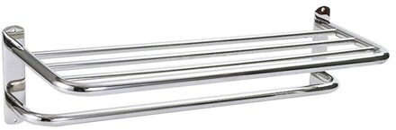 Jushfo Rvs Dubbele Lagen Handdoek Houder Rack Hanger Organizer Badkamer Keuken Home Storage Dubbele Laag