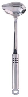 Juslepel - sauslepel - RVS - 29 cm - sauslepels met schenktuit