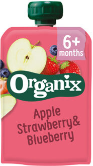 Just Apple Strawberry Blueberry 6+ Maanden Bio (100g)
