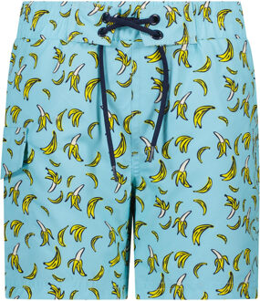 Just Beach Jongens zwembroek - Poolday - Banana AOP - Maat 122/128