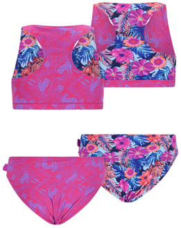 Just Beach meisjes bikini Fuchsia - 158-164