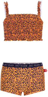 Just Beach meisjes bikini Oranje - 134-140