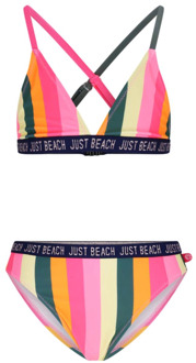 Just Beach meisjes bikini Oranje - 146-152
