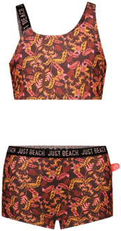 Just Beach meisjes bikini Roest - 158-164