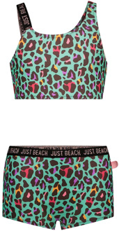 Just Beach meisjes bikini Turquoise - 158-164