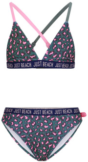 Just Beach meisjes bikini Zwart - 134-140