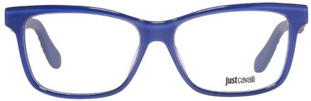 Just Cavalli 324 Oogglazen Rechthoekige Monturen Middelblauw - One Size