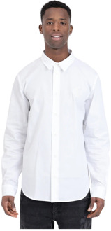 Just Cavalli Casual Shirts Just Cavalli , White , Heren - 2Xl,Xl,L,M,S