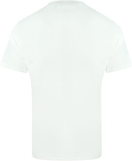 Just Cavalli Gewoon Cavalli Box-logo wit T-shirt - maat S