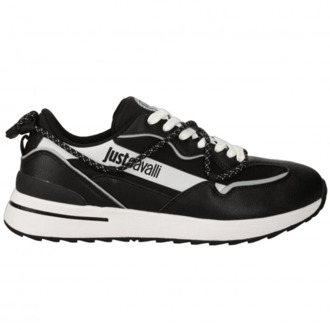 Just Cavalli Noir CH H Sneakers voor Mannen Just Cavalli , Black , Heren - 41 Eu,40 Eu,39 Eu,43 EU