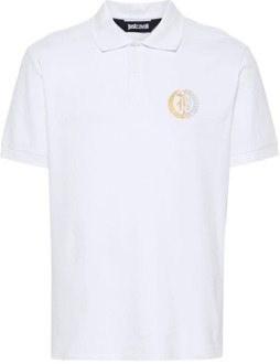 Just Cavalli Polo Shirts Just Cavalli , White , Heren - Xl,L,S