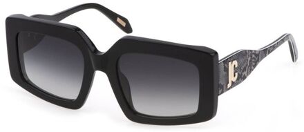 Just Cavalli Rechthoekige Zonnebril Zwart - One Size