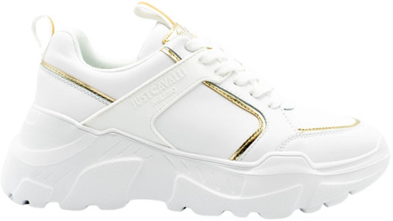 Just Cavalli Scarpa Sneakers, Stijlvol en Trendy Just Cavalli , White , Dames - 39 Eu,38 EU