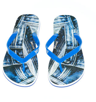 Just Cavalli Slippers Heren Blauw - EU 44
