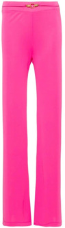 Just Cavalli Straight Trousers Just Cavalli , Pink , Dames - XS